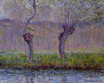 Claude Monet Werke - Weiden im Frühling Claude Monet